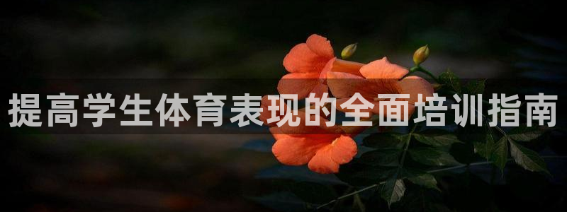 耀世平台代理注册登录：提高学生体育表现的全面培训指南