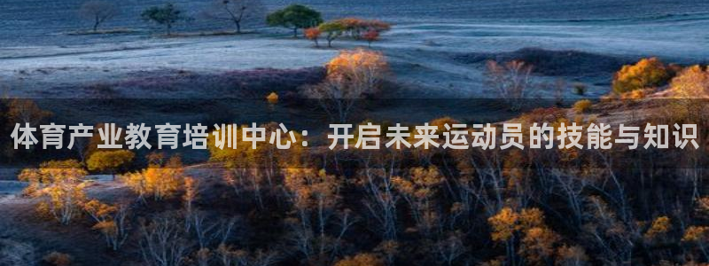 耀世娱乐提款：体育产业教育培训中心：开启未来运动员的